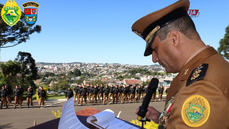 3º Batalhão da Polícia Militar de Pato Branco homenageia Patrono