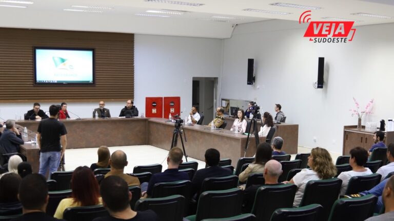 Câmara de Vereadores realizou Audiência Pública para debater criação da Guarda Municipal