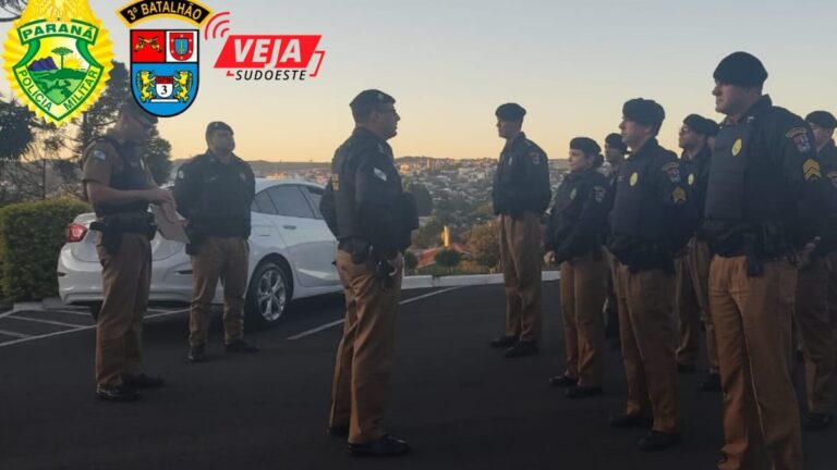 Policiais Militares do 3BPM reforçam policiamento nas  escolas