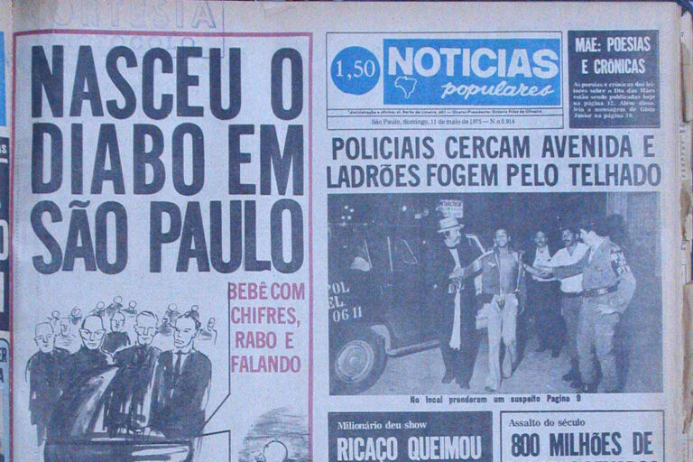 Notícias Populares foi muito além do pênis voador e do Bebê-Diabo