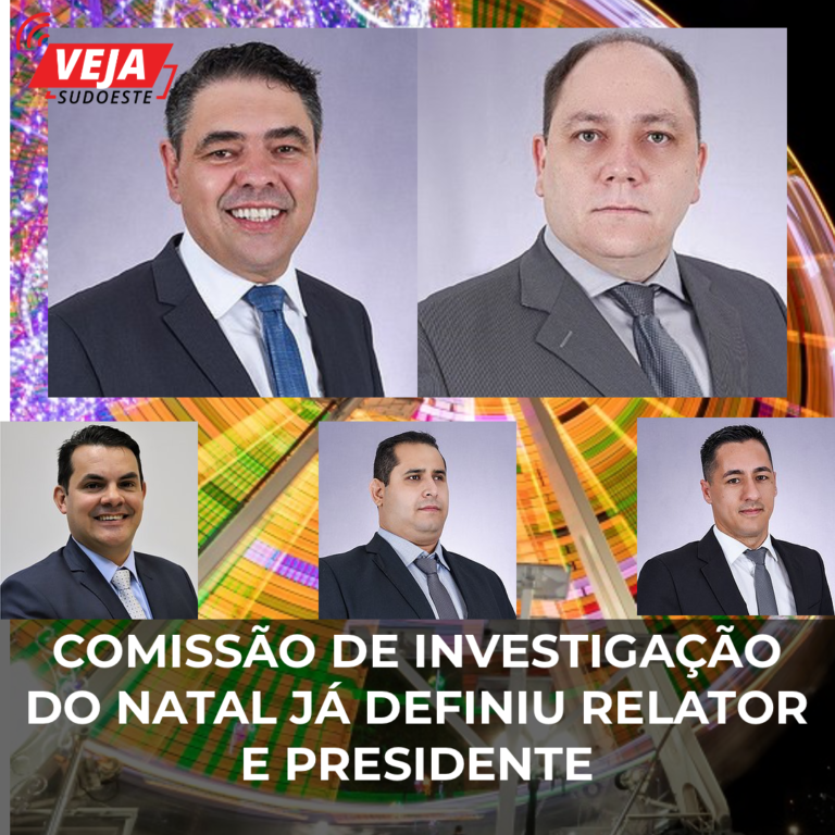 Comissão Especial que investiga os gastos com o Natal 22 já tem presidente e relator definidos