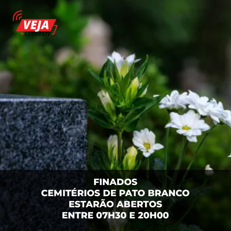 Finados, confira o horário de visita nos cemitérios de Pato Branco