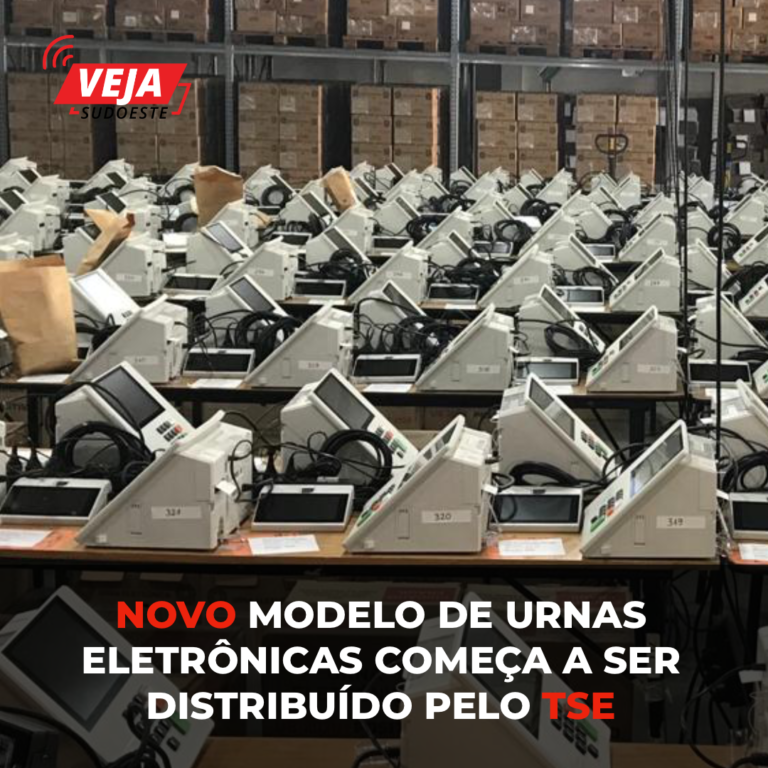 TSE inicia distribuição de novas urnas eletrônicas para as eleições 2024