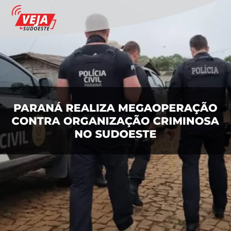 Operação Cidade Segura – Polo Pato Branco: Polícia Militar desencadeia Operação na região Sudoeste do Estado