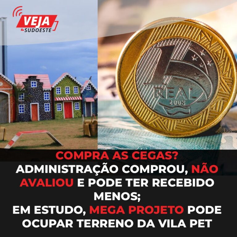 Compra as cegas e novo projeto pra vila pet