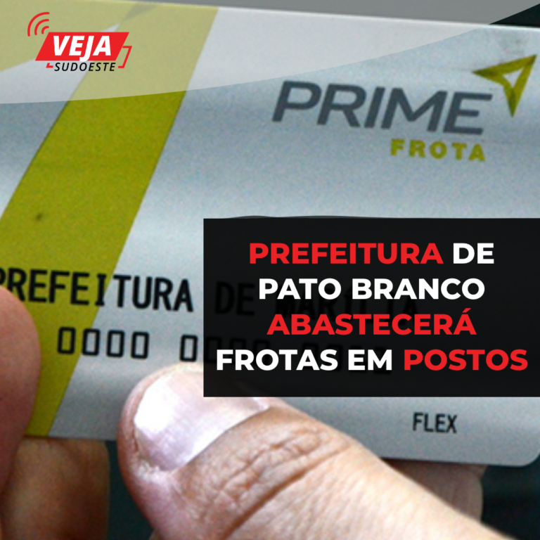 Prefeitura de Pato Branco iniciará abastecimento de frotas em postos