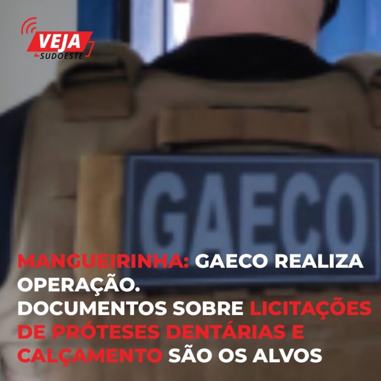 Gaeco em Mangueirinha