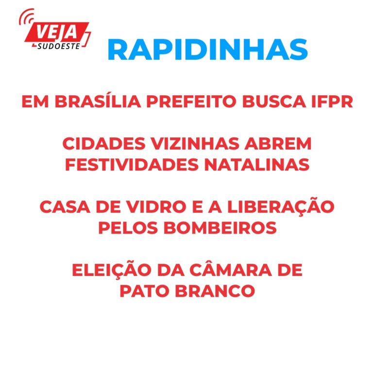 Rapidinhas