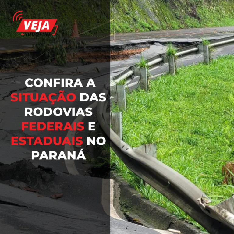 Veja rodovias do Paraná com bloqueios nesta segunda-feira