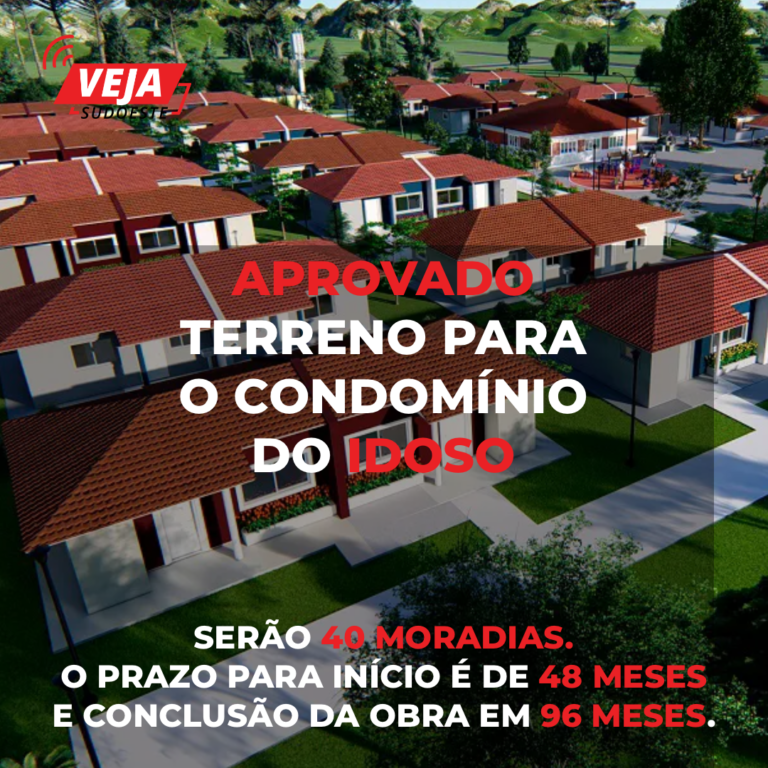 Condomínio do idoso já tem área garantida