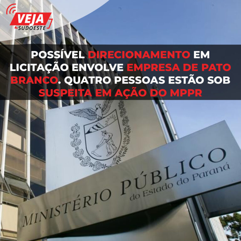 Empresa de Pato Branco pode estar envolvida em direcionamento de licitação