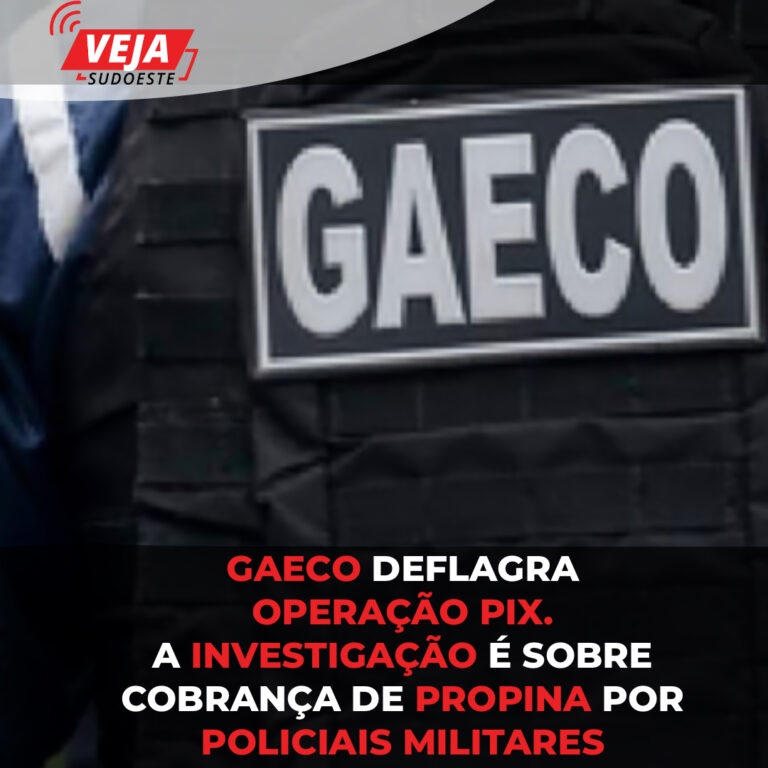 Operação PIX do Gaeco, mira PMs que estorquiam compristas na fronteira