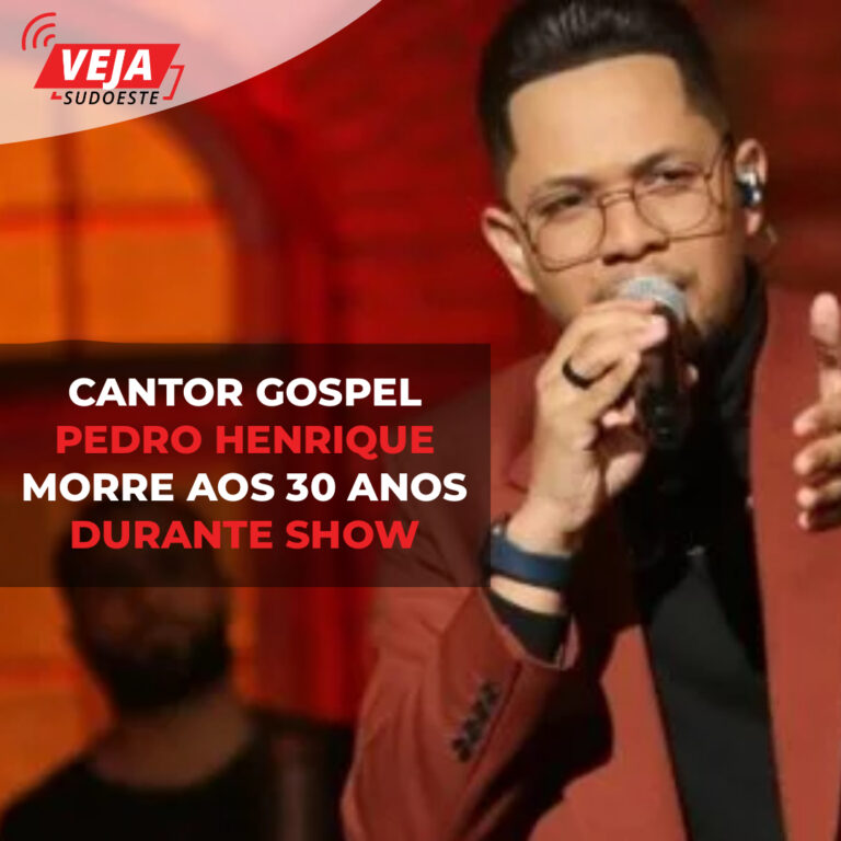 Cantor gospel Pedro Henrique morre aos 30 anos durante show