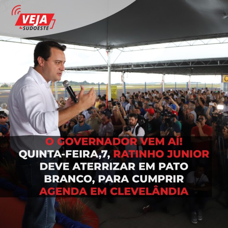 O Governador vem aí!