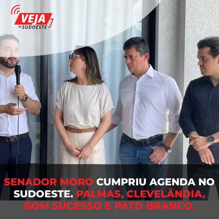 Moro esteve no Sudoeste