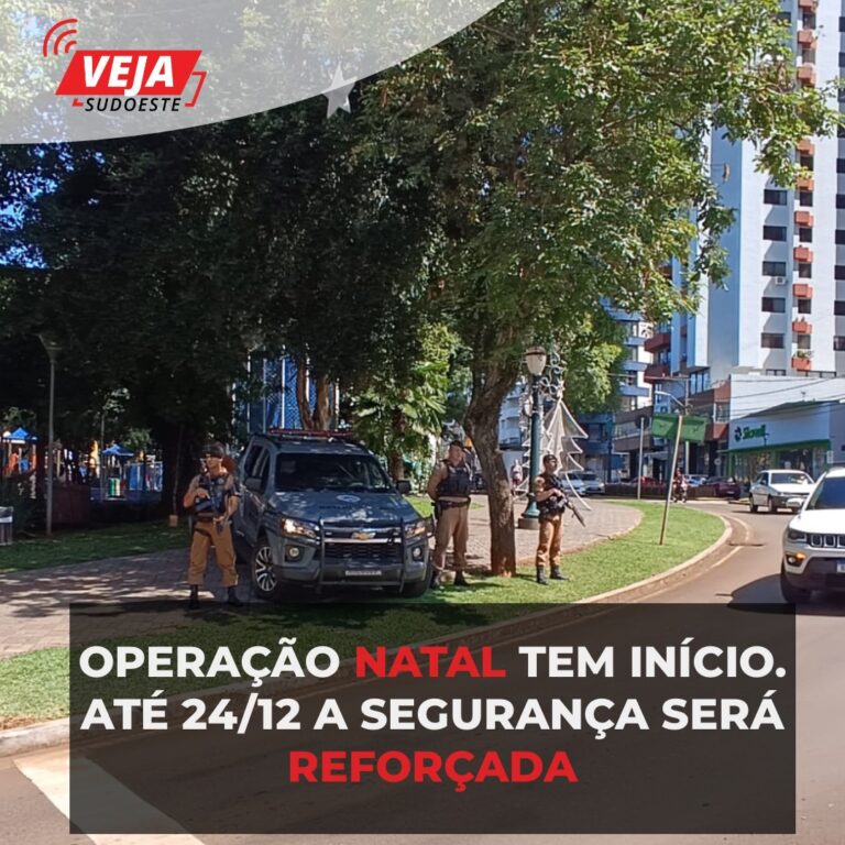 Aberta a Operação Natal