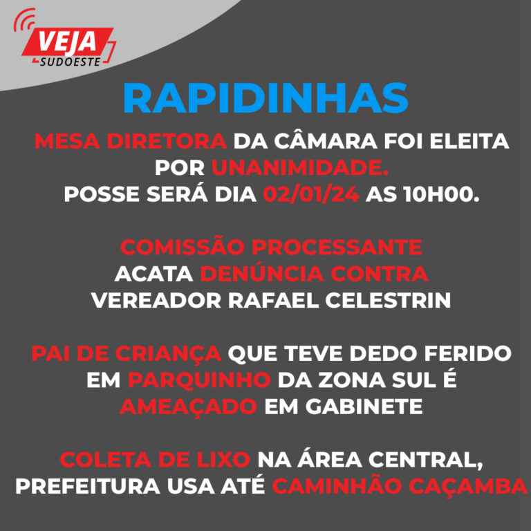 Rapidinhas