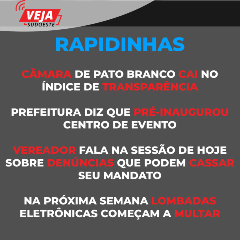 Rapidinhas