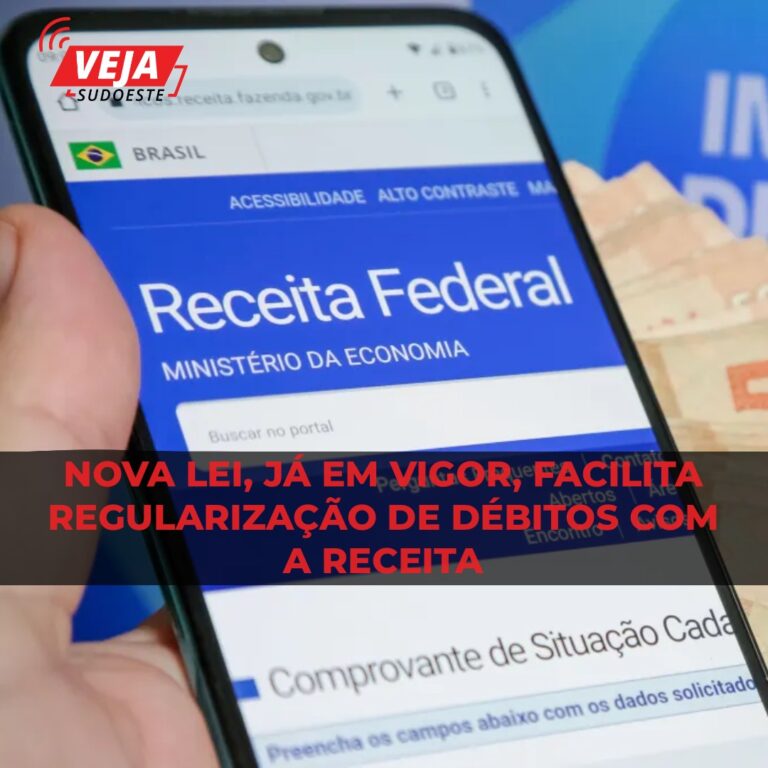 Nova lei, já em vigor, facilita regularização de débitos com a receita