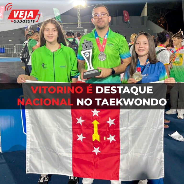 Campeão Estadual e medalhista nacional, Taekwondo de Vitorino fecha ano de olho em competições internacionais