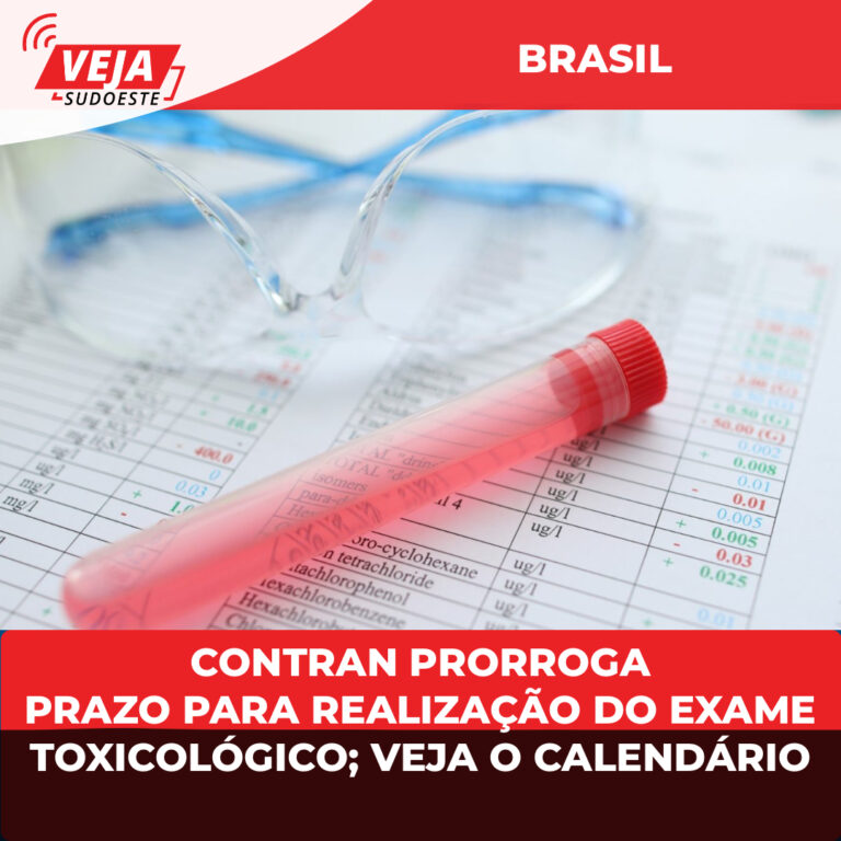 Contran prorroga prazo para realização do exame toxicológico; veja o calendário