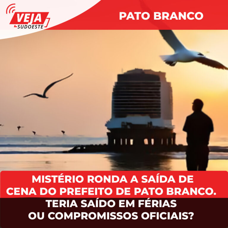  Mistério: onde estaria o prefeito de Pato Branco?