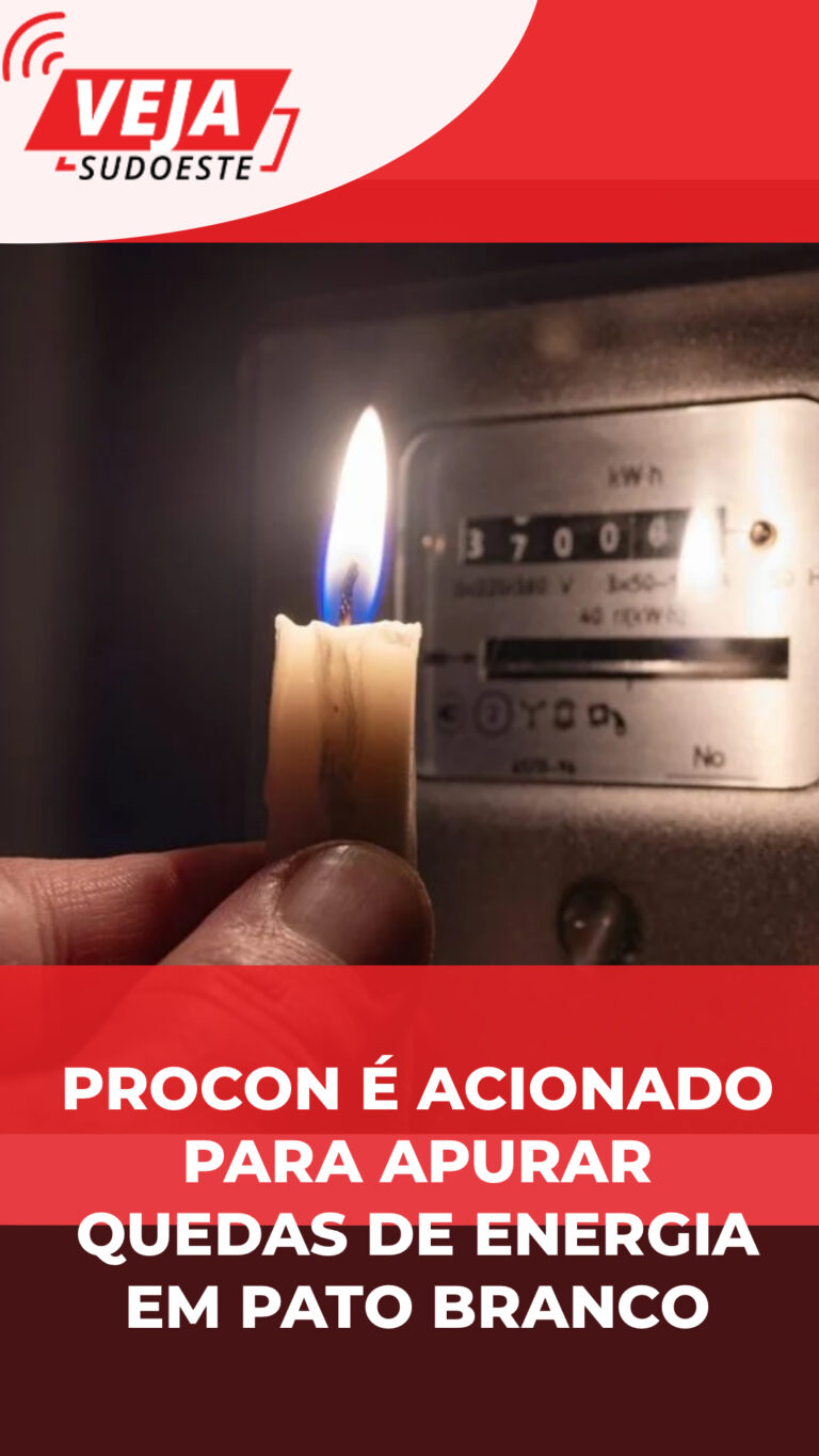 Procon é acionado por causa de quedas de energia em Pato Branco
