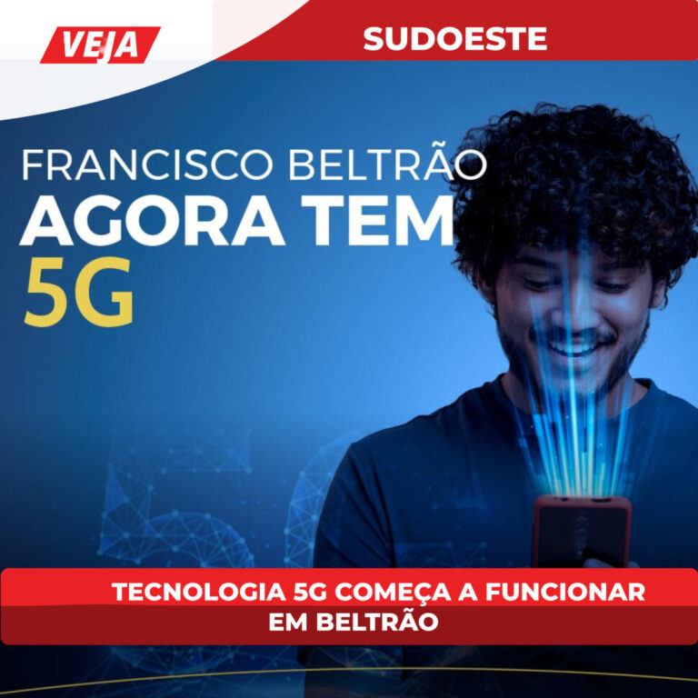 Tecnologia 5G começa a funcionar em Beltrão