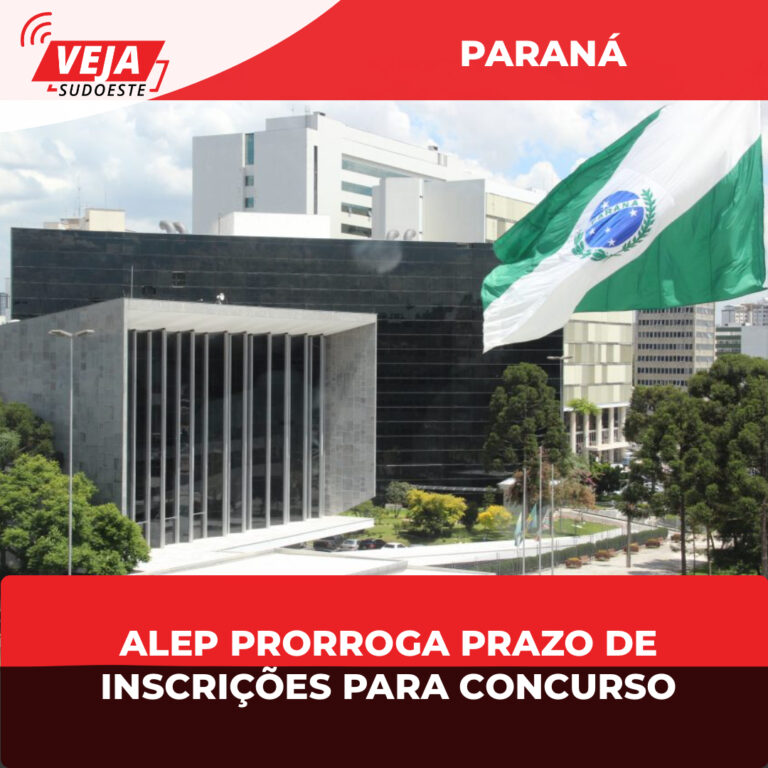 ALEP prorroga prazo de inscrições para concurso