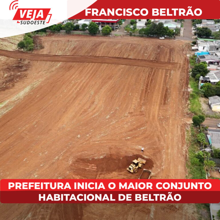 Prefeitura inicia o maior conjunto habitacional de Beltrão