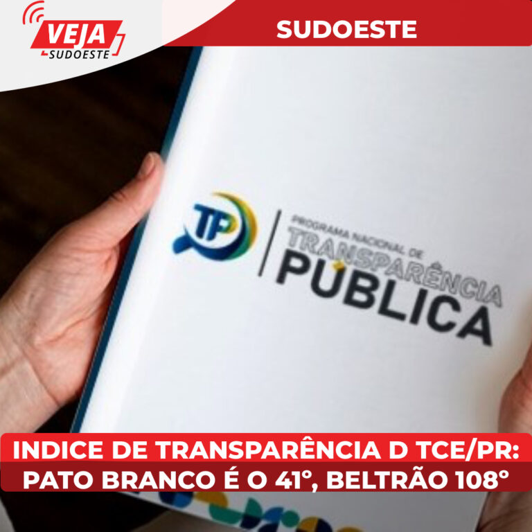 TCE divulga Índice de Transparência Pública