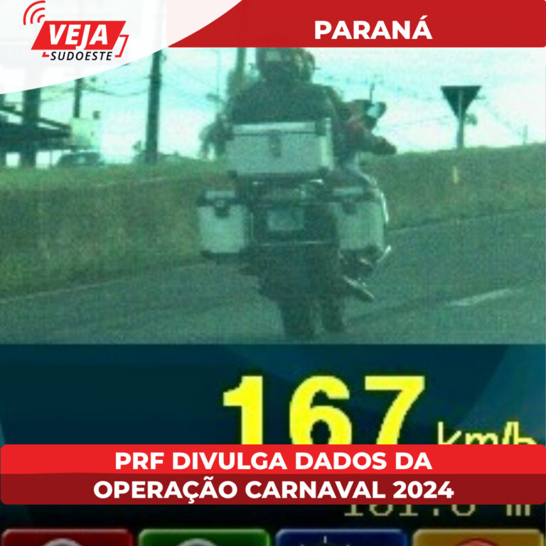 PRF divulga dados da Operação Carnaval 2024