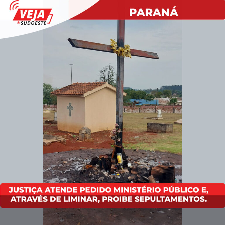 Justiça atende pedido Ministério Público e, através de liminar, proíbe sepultamentos.