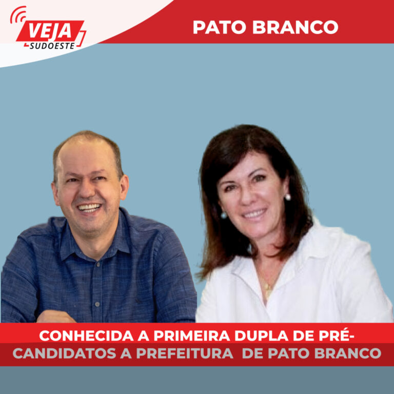 Formada a primeira dupla de pré-candidatos na disputa da prefeitura de Pato Branco