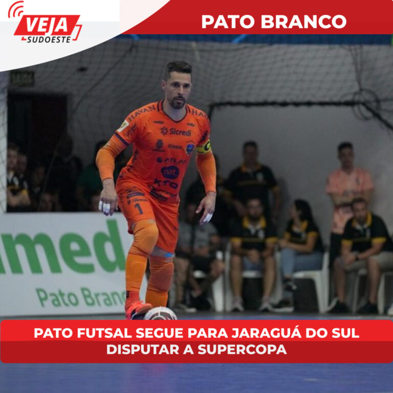 Pato Futsal segue para Jaraguá do Sul disputar a Supercopa