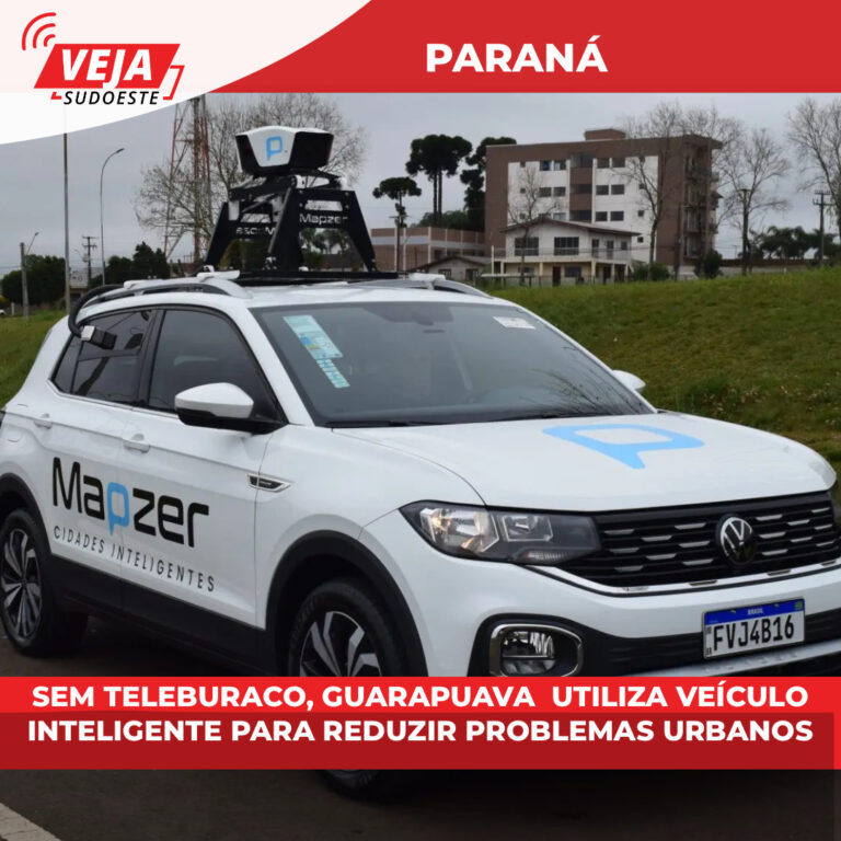 GUARAPUAVA UTILIZA VEÍCULO INTELIGENTE PARA REDUZIR PROBLEMAS URBANOS