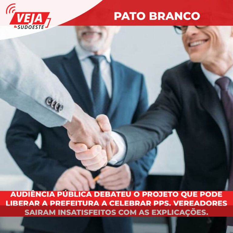 Audiência Pública debateu o projeto que pode liberar a prefeitura a celebrar PPs. Vereadores saíram insatisfeitos com as explicações.