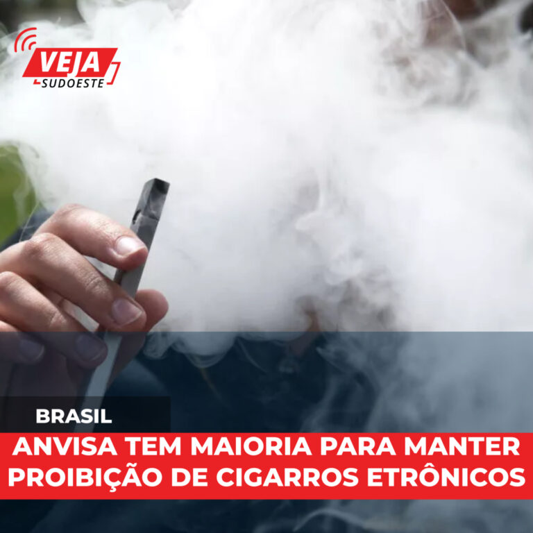 Anvisa tem maioria para manter proibição de cigarros eletrônicos