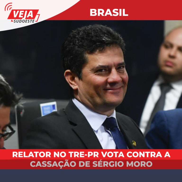 Relator no TRE-PR vota contra a cassação de Sérgio Moro