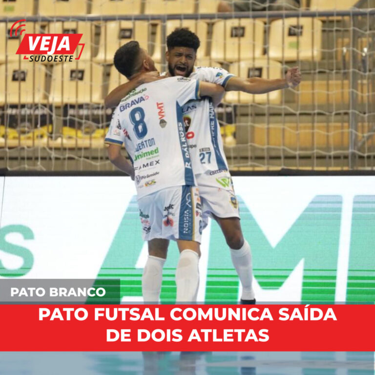 Pato Futsal comunica saída de dois atletas