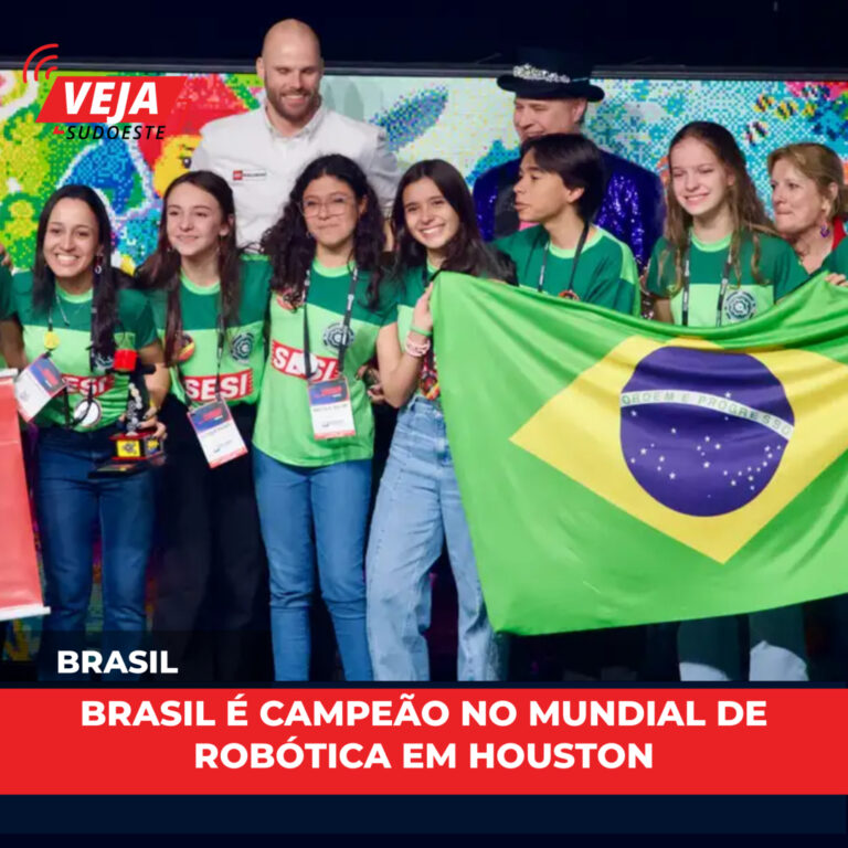 Brasil é campeão no Mundial de Robótica em Houston