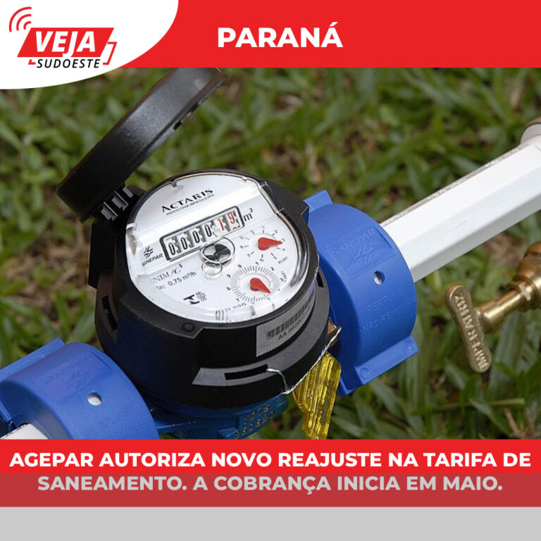 AGEPAR autoriza aumento da tarifa de saneamento