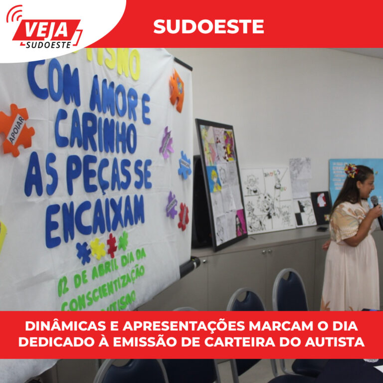 Dinâmicas e apresentações marcam o dia dedicado à emissão de Carteira do Autista em Vitorino