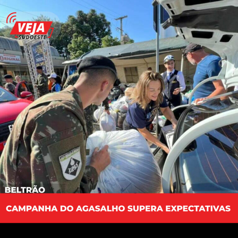 Campanha do Agasalho supera expectativas