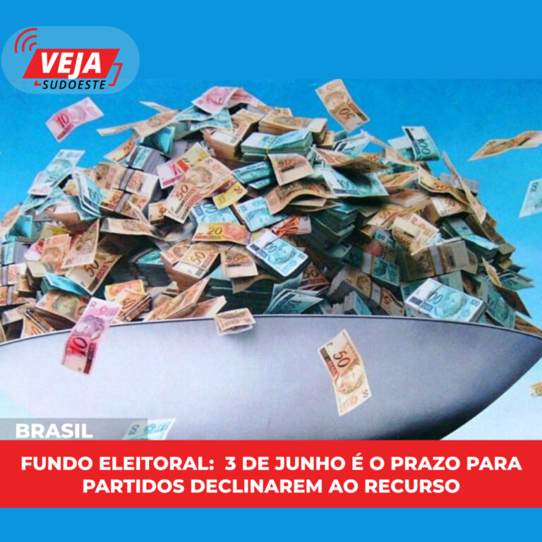 Fundo Eleitoral:  3 de junho é o prazo para partidos declinarem ao recurso