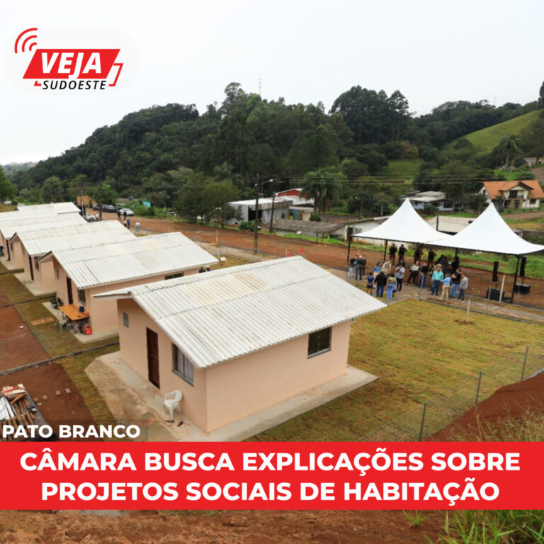 Câmara busca explicações sobre projetos sociais de habitação
