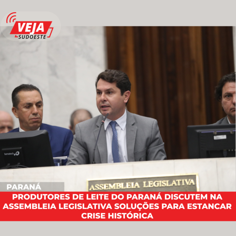 Produtores de leite do Paraná discutem na Assembleia Legislativa soluções para estancar crise histórica