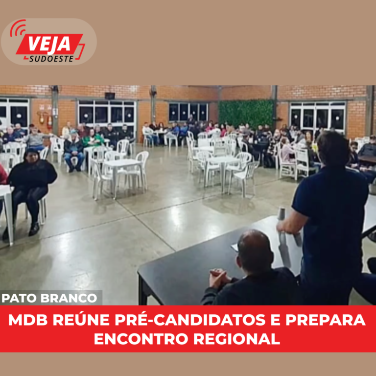 MDB reúne pré-candidatos e prepara Encontro Regional