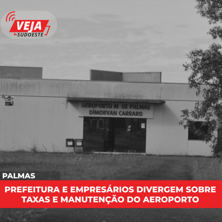 Prefeitura e empresários divergem sobre taxas e manutenção do aeroporto