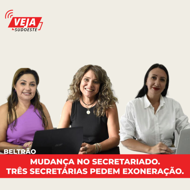 Mudanças no secretariado de Beltrão